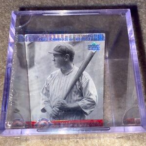 Babe Ruth World Series card